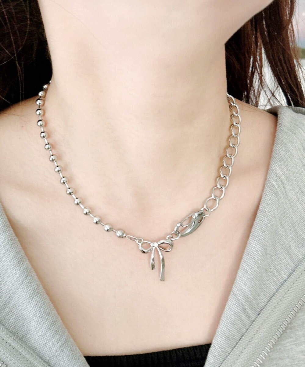 WEGO Lカラビナモチーフネックレス 