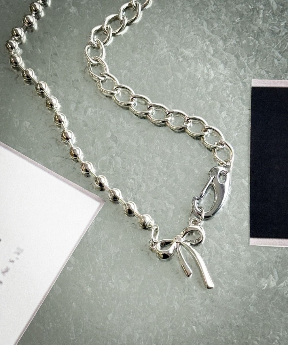 WEGO Lカラビナモチーフネックレス 