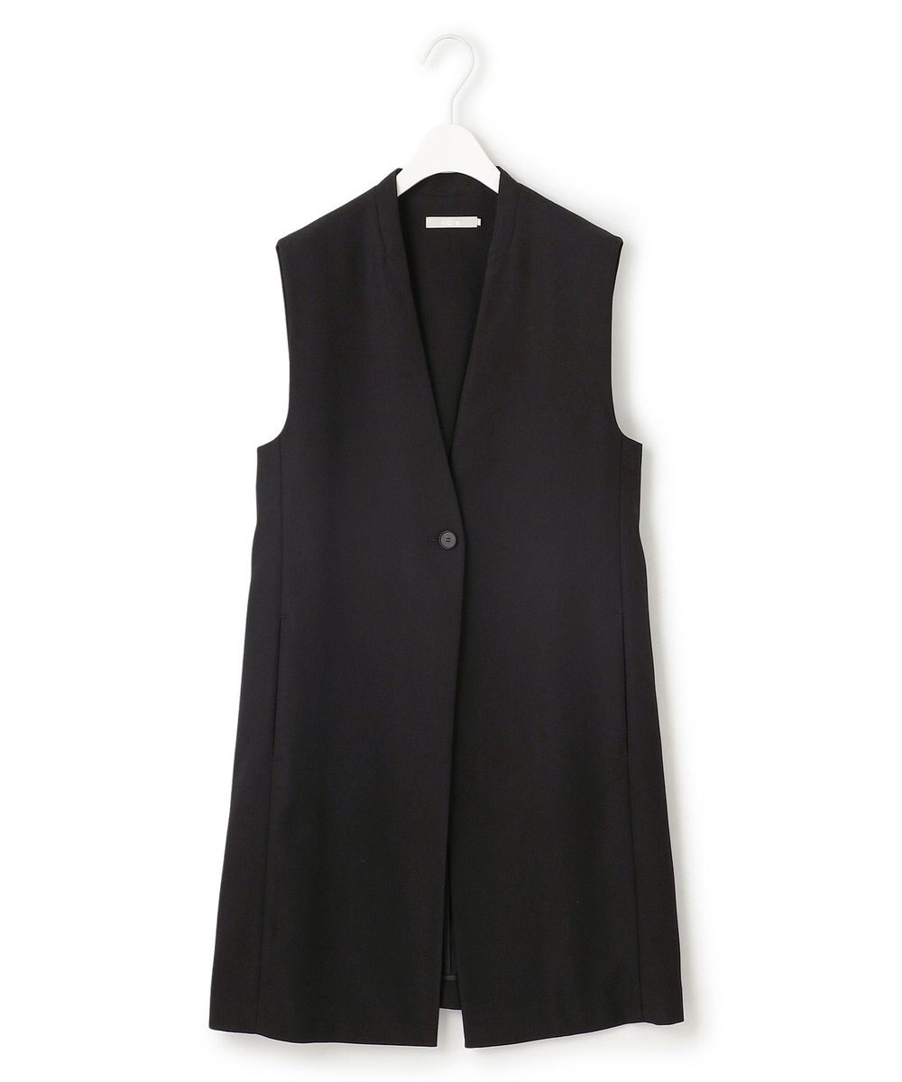 ICB L 【UVケア・接触冷感・速乾・防シワ・洗える】 FluidBackSatin ジレ 