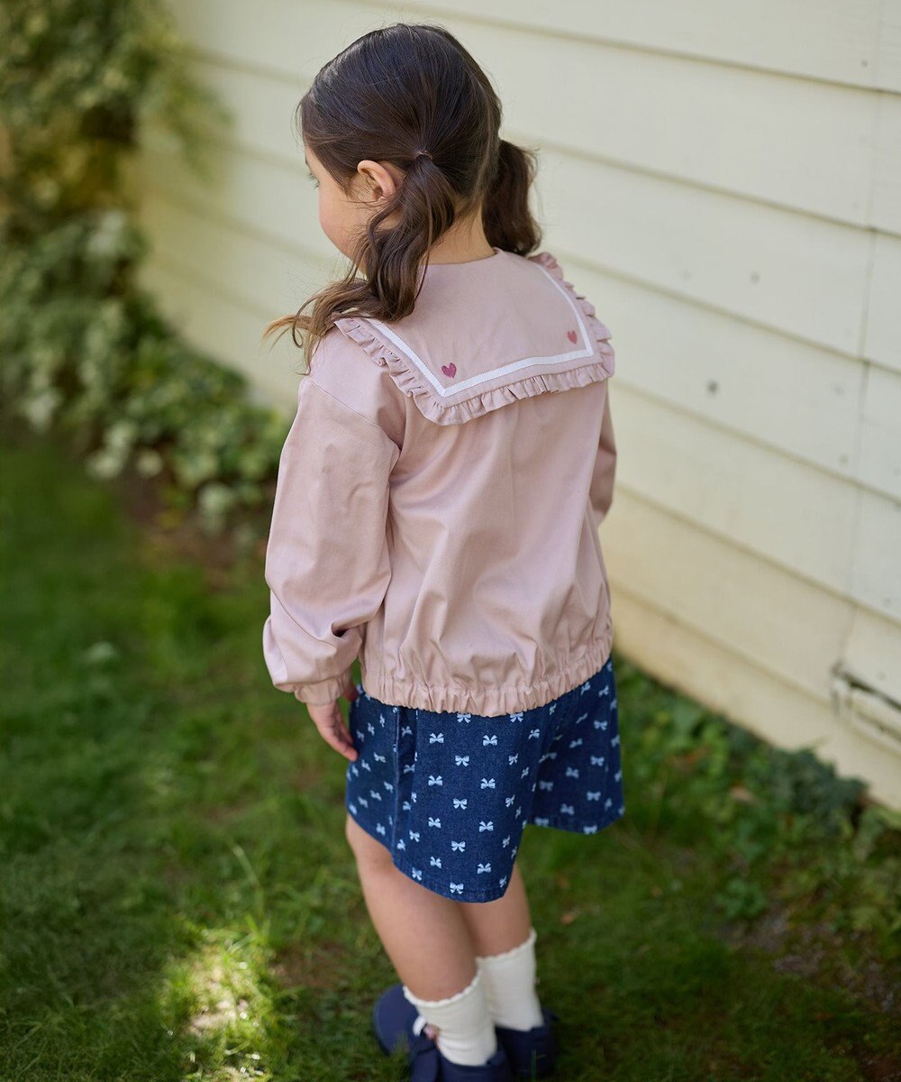 ANY KIDS セーラーカラーブルゾン 