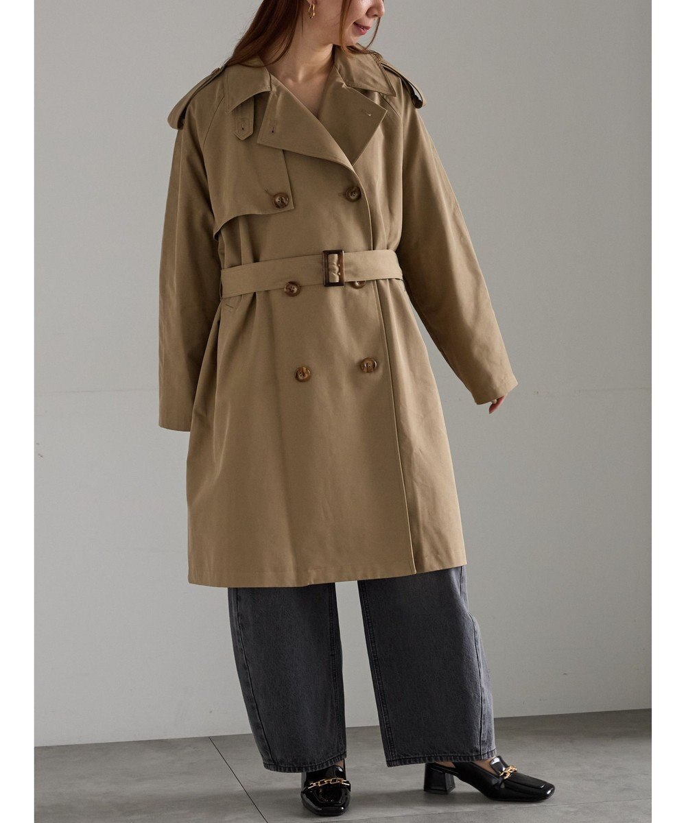 Te chichi オーバーサイズトレンチコート《2025Autumn catalog vol.2 item》 
