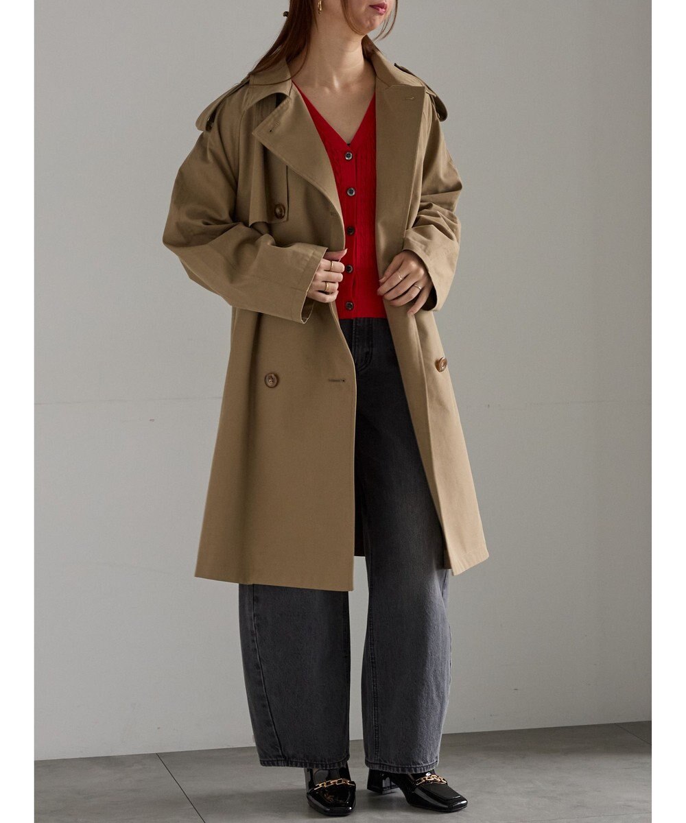 Te chichi オーバーサイズトレンチコート《2025Autumn catalog vol.2 item》 
