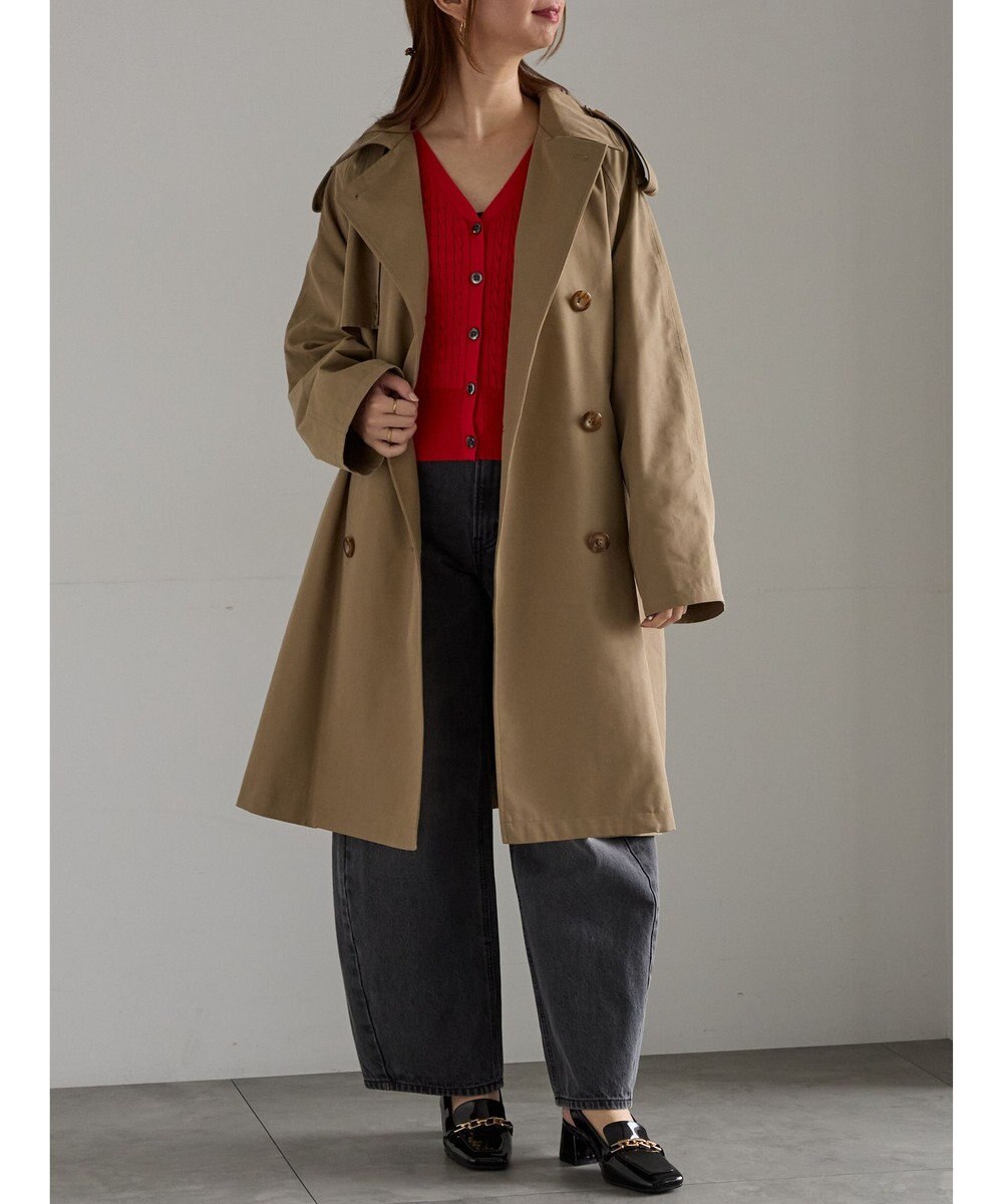 Te chichi オーバーサイズトレンチコート《2025Autumn catalog vol.2 item》 