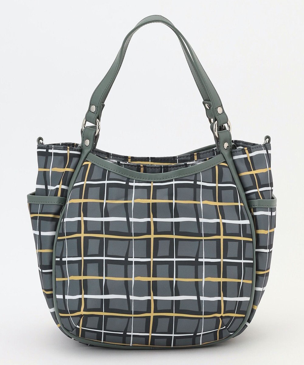 Y'SACCS ドローイングチェック2WAYミニトート 