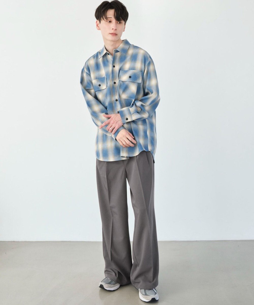 WEGO 【ユニセックス着用ITEM/SMLサイズ展開】バギースラックス 