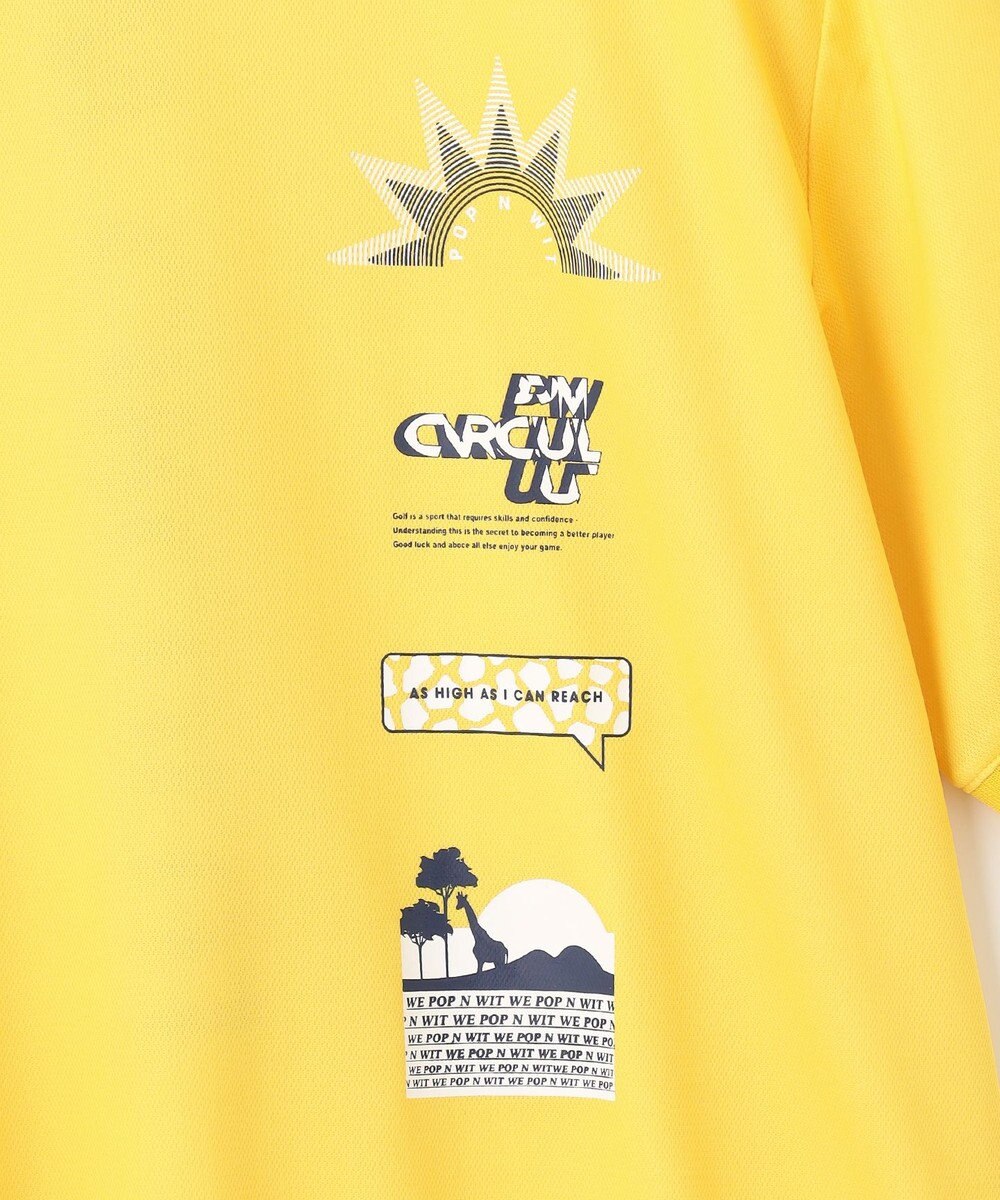 PW CIRCULUS 【UVカット / 吸水速乾】【MEN】グラフィティ モック T 