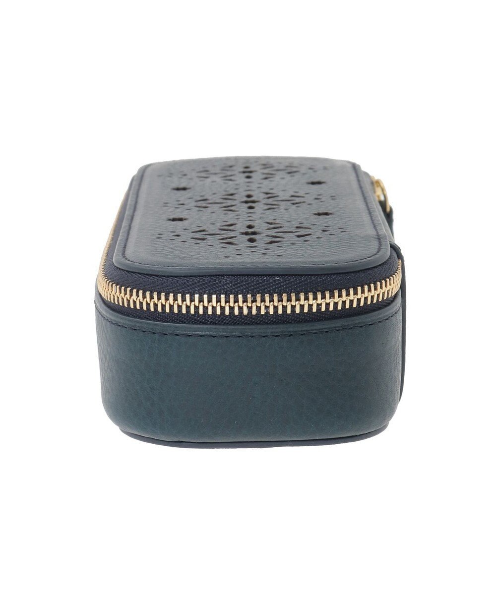 genten アーガイルカットワーク メガネケース 