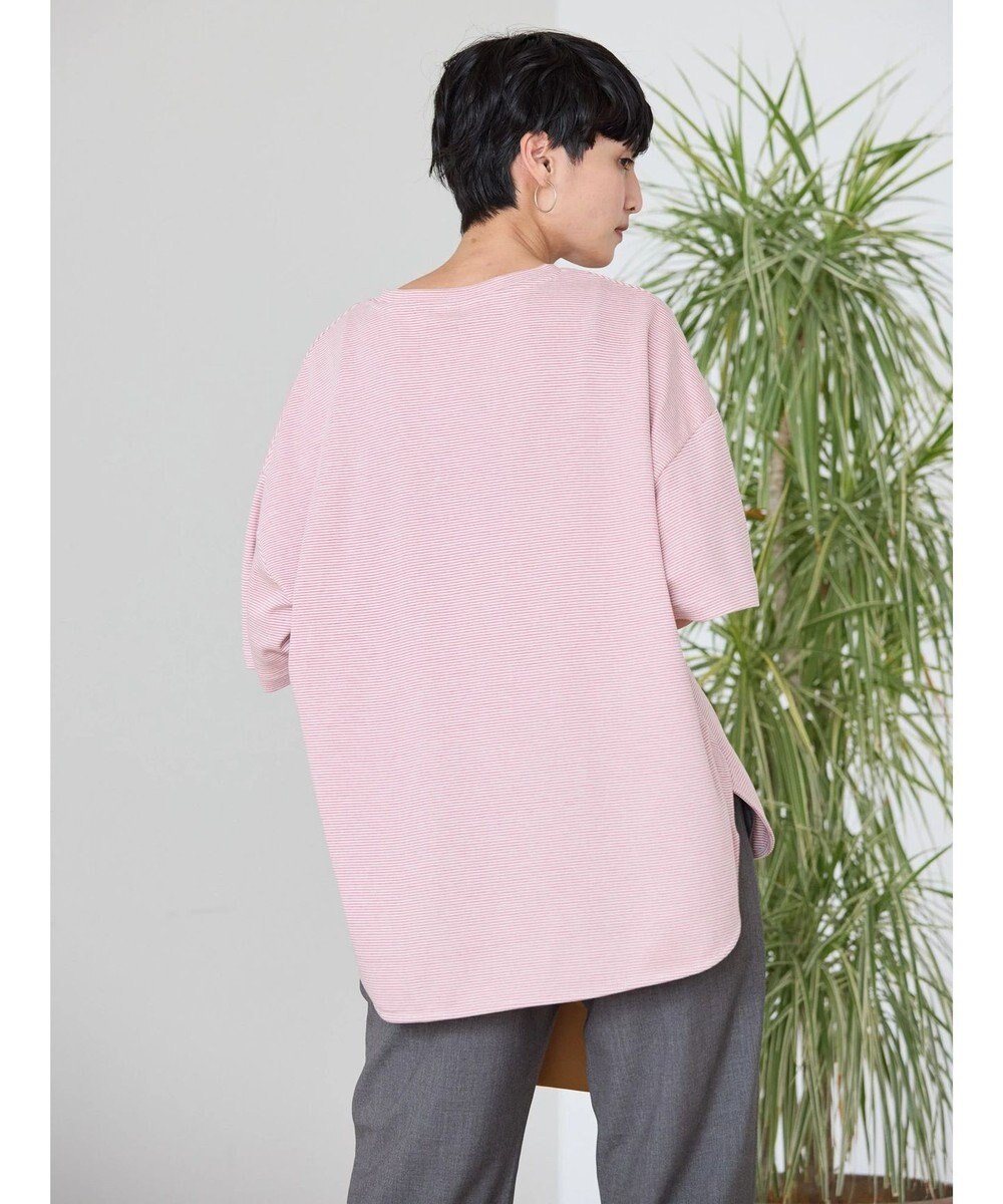 AMERICAN HOLIC 接触冷感裾ラウンドカットプルオーバー 