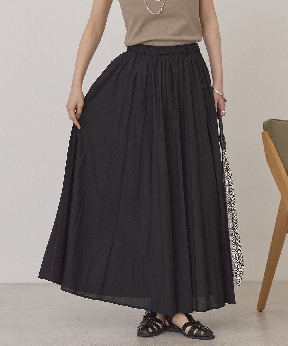 AMERICAN HOLIC 【選べる丈】シアープリーツスカート 