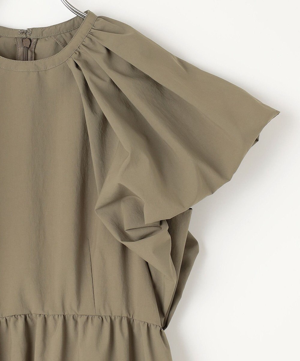 #Newans 【ANSWER for フォトジェニックスタイル】ウィングスリーブティアードワンピース 