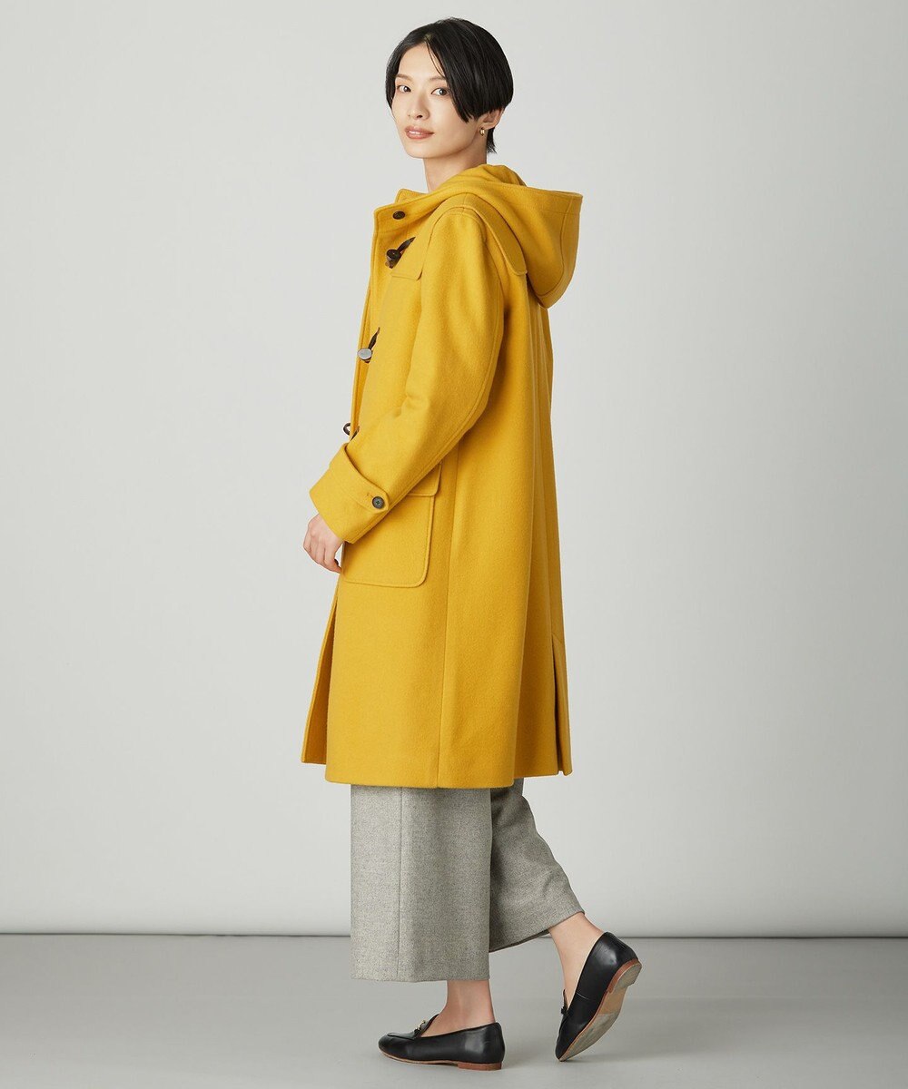 J.PRESS LADIES L Jackal ソフトメルトン ダッフル コート 