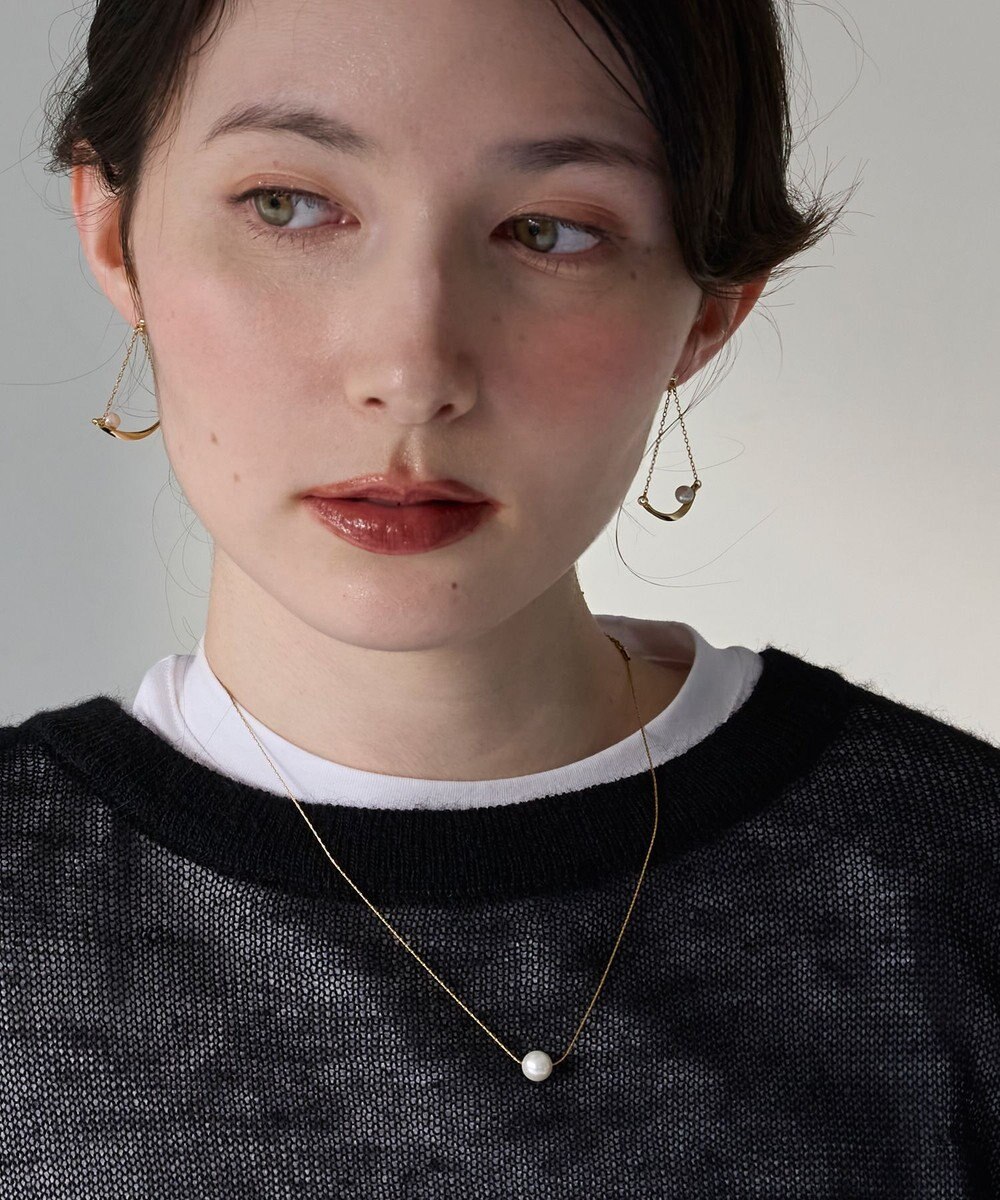 Phoebe 【金属アレルギー対応】ワントップパールネックレス　ゴールド/サージカルステンレス 