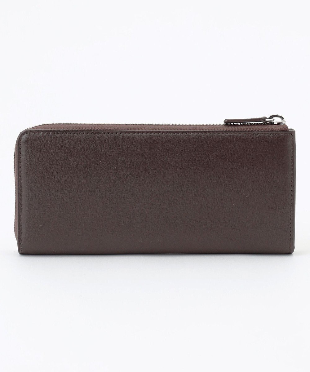 J.PRESS MEN 【MORPHO×J.PRESS】オーセンティックレジメンタル ハニーセル長財布(Ｌ字ラウンドファスナー) 