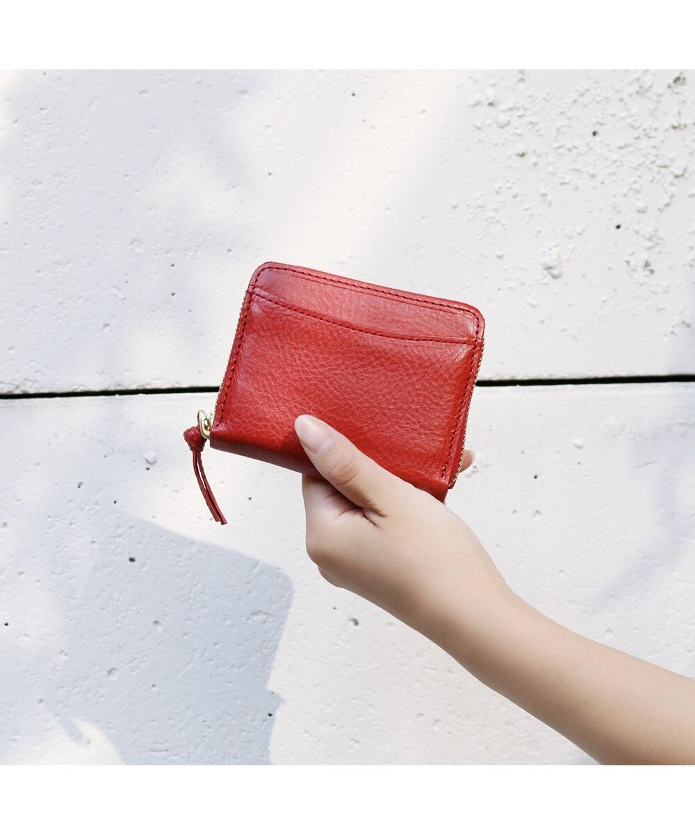 UNBILLION ペルケ perche / イタリアンレザー・ジャバラカードウォレット 