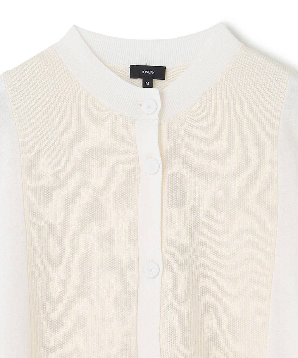 JOSEPH 【洗える】リネンコットン　カーディガン 