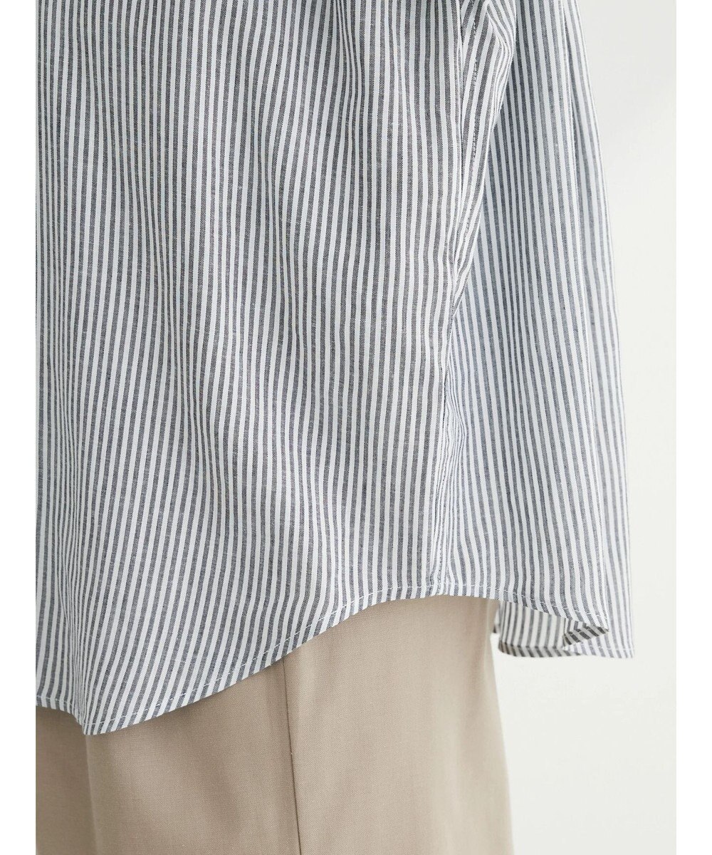 Green Parks リネンレーヨン２ｗａｙシャツ 