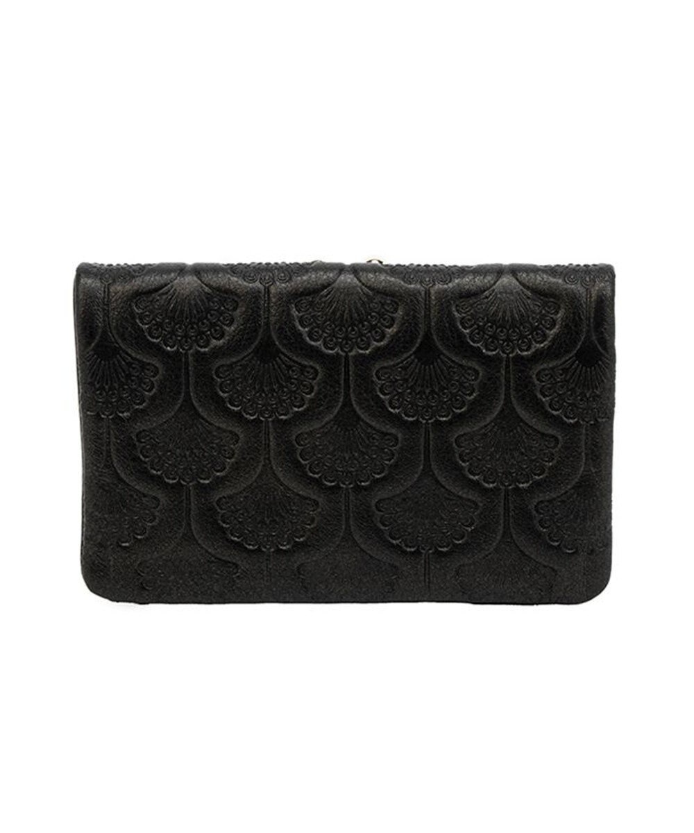 ANNA SUI ピーコック 二つ折り口金財布 