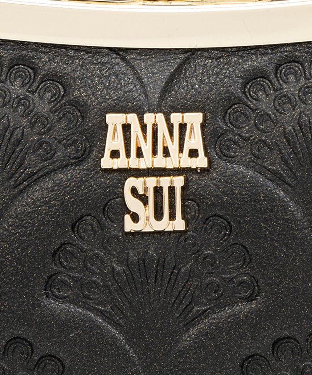 ANNA SUI ピーコック 二つ折り口金財布 