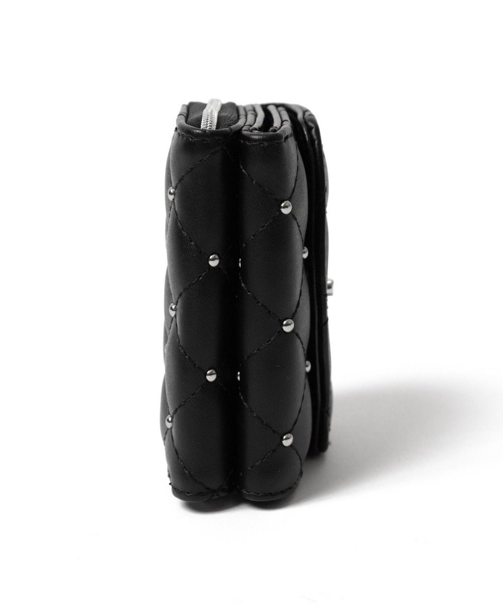 WEGO スタッズキルティングウォレット 