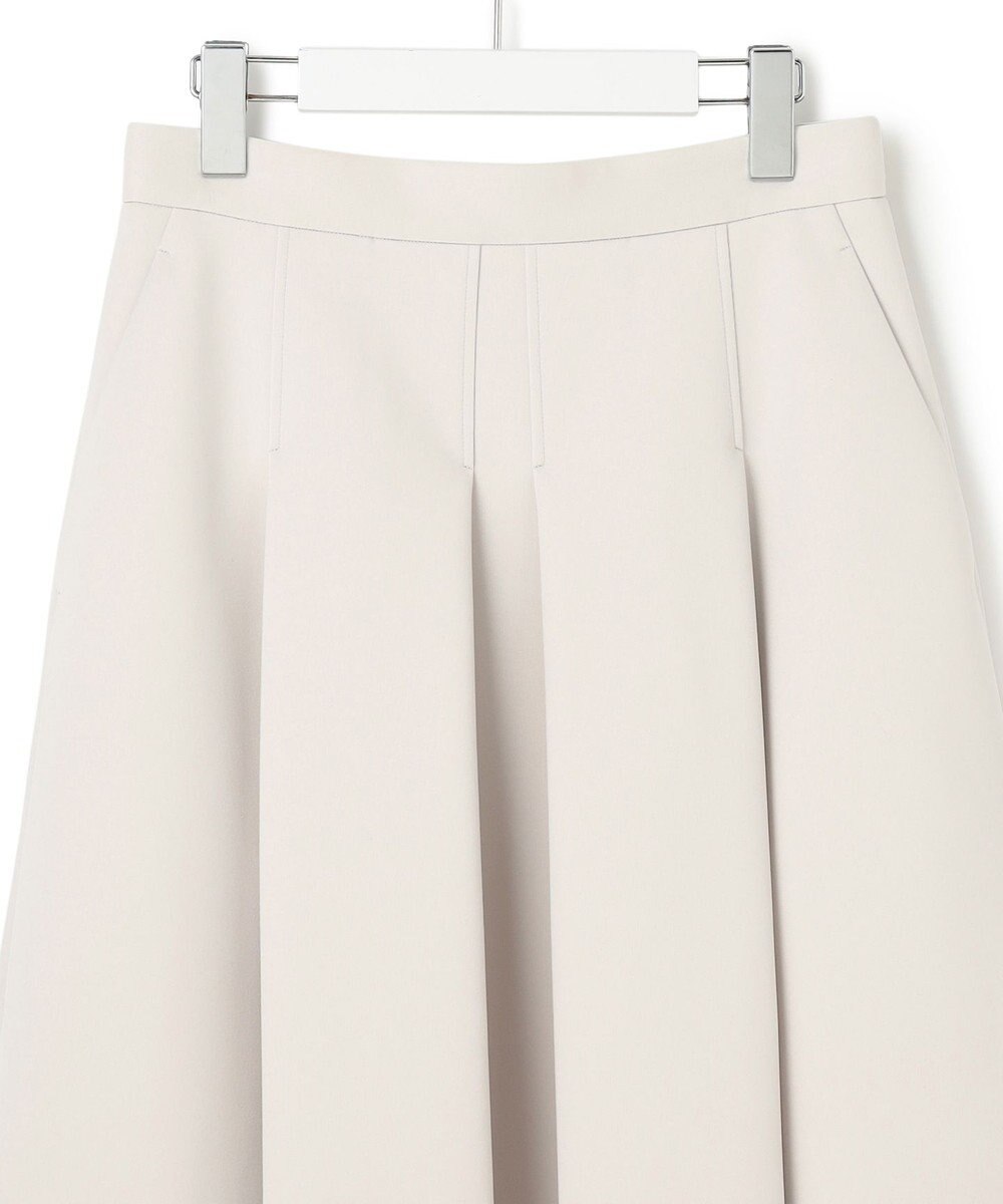 23区 【洗える】ネオプレーンジャージー タック スカート 