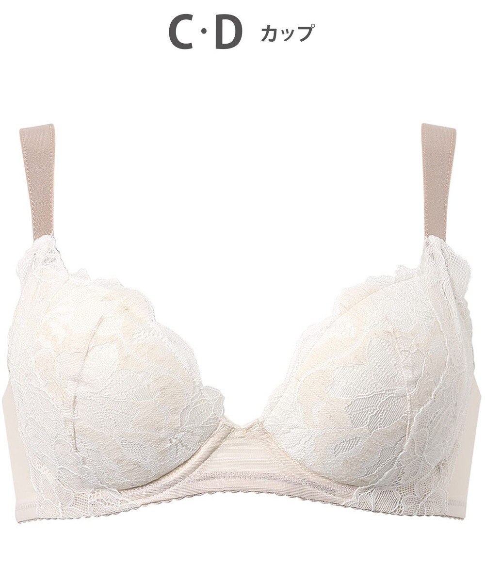 Wing ブラジャー もちっとふんわり触感 自然なまるみのあるバストをメイク やさしいつけごこち 【もちっとふわっとブラ】 KB2368 ウイング／ワコール 