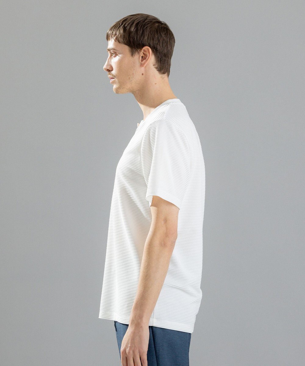 JOSEPH HOMME タックリップルジャージー　キーネック 