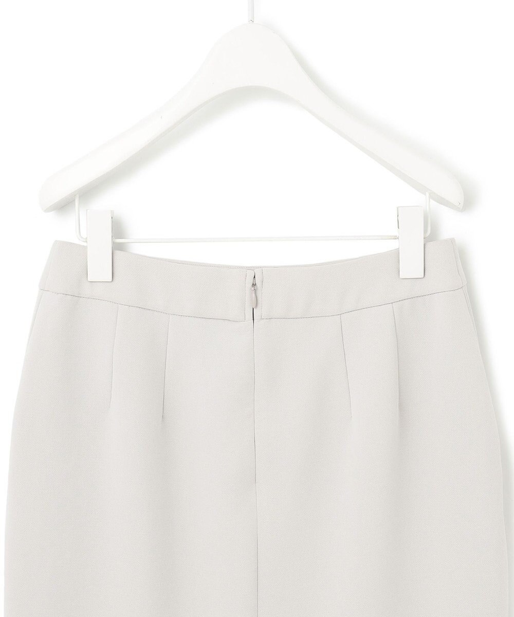 ICB L 【洗える】 ダブルクロスクレープ スカート 