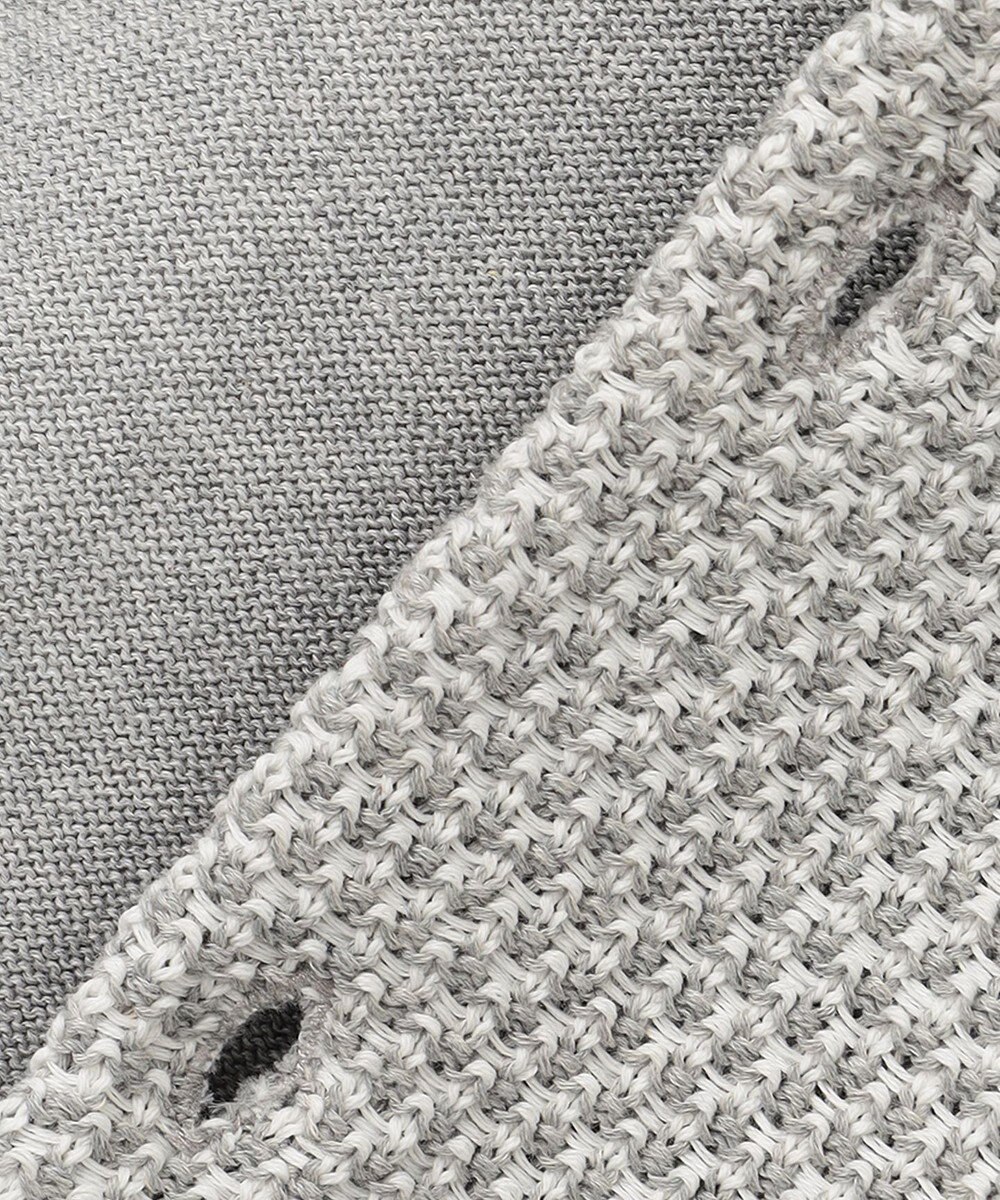 JOSEPH ABBOUD 【キングサイズ・清涼感】洗える！ストローヤーンニット ベスト 