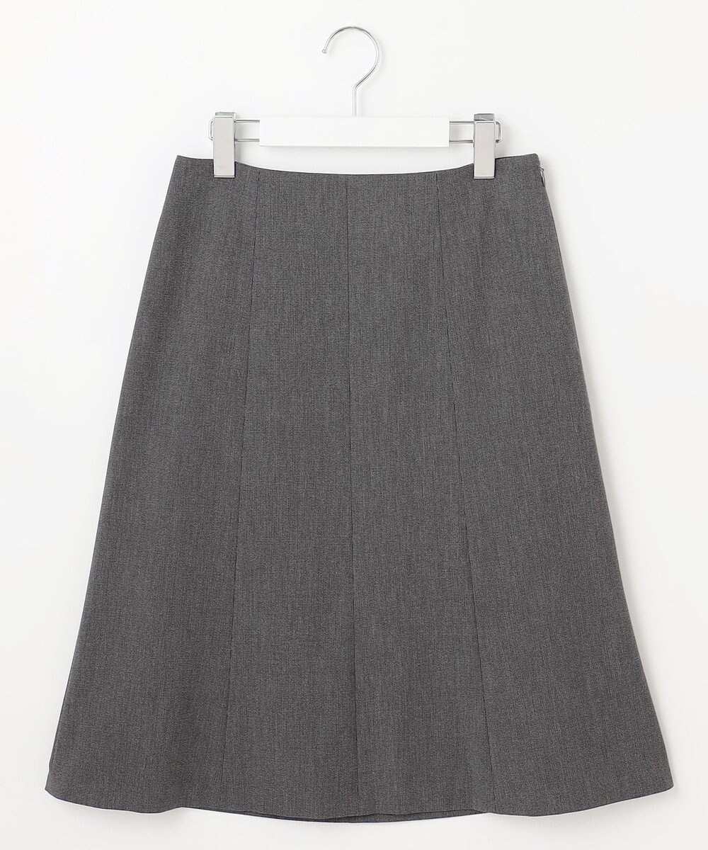 J.PRESS LADIES L 【洗える】T/Rアルガンシルク フレア スカート 