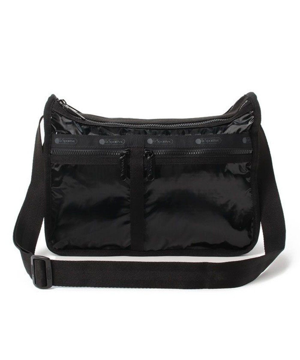 LeSportsac DELUXE EVERYDAY BAG/ブラックシャイン 