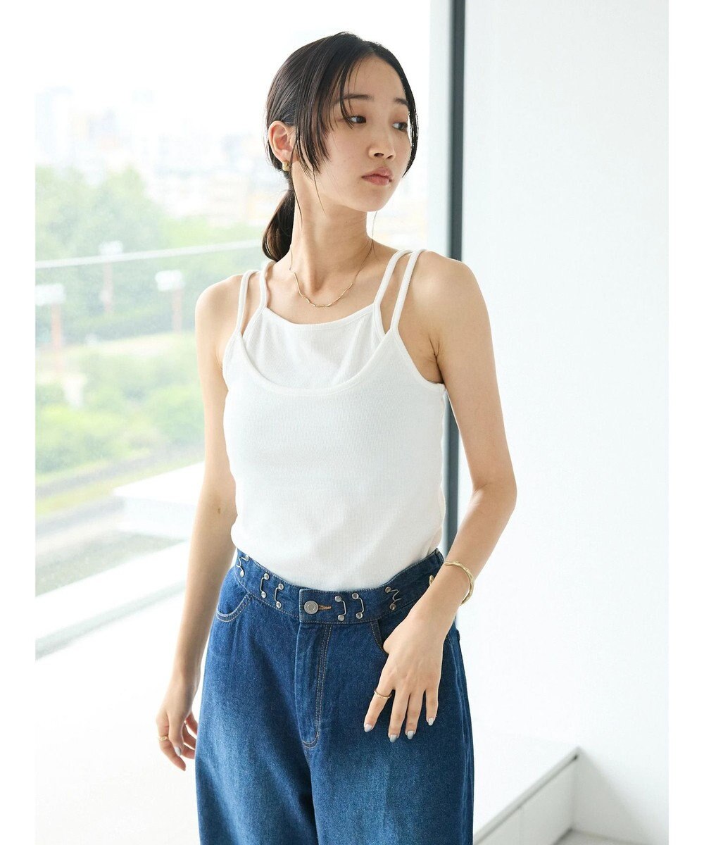 CRAFT STANDARD BOUTIQUE 重ね着風キャミソール 