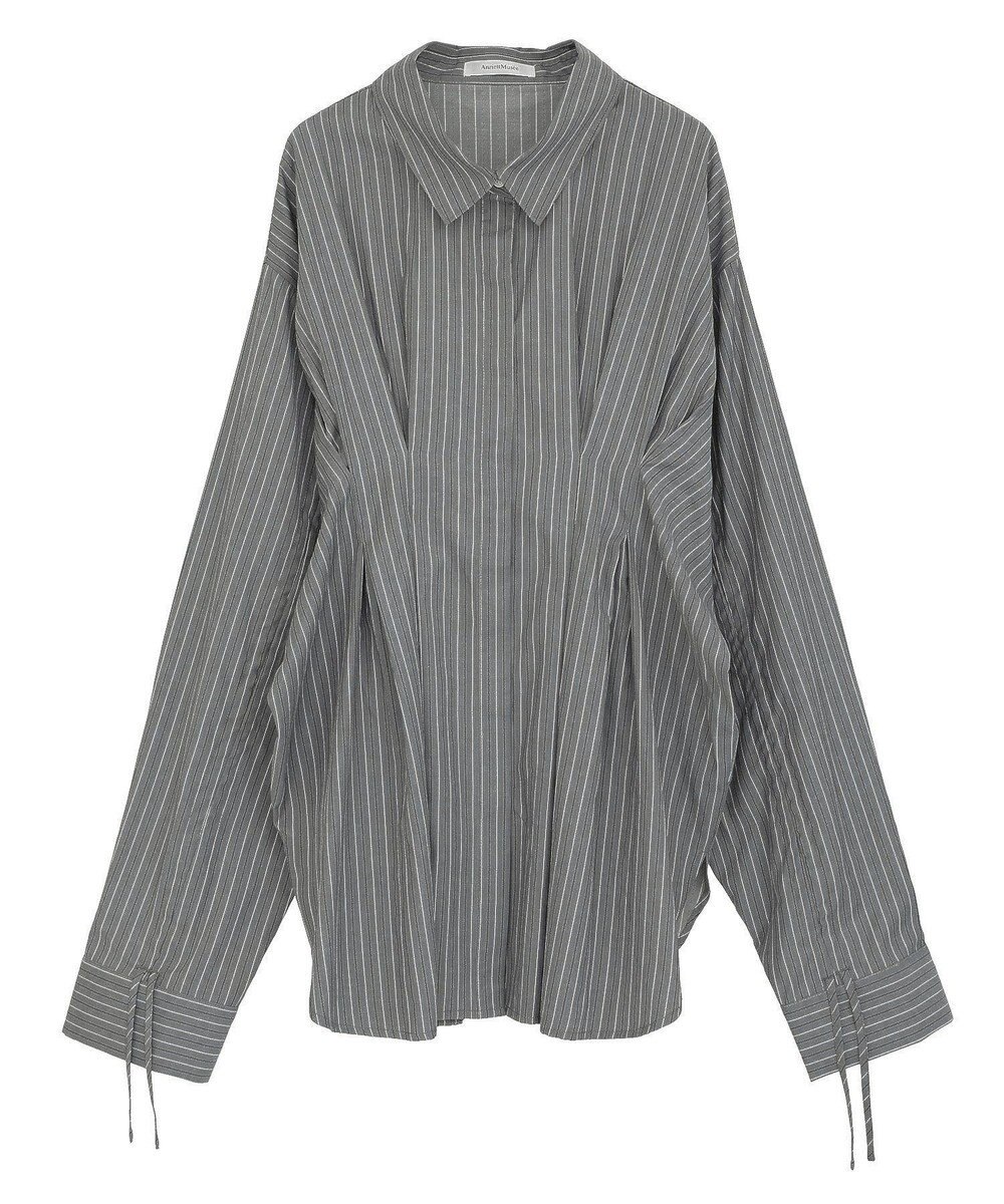 Green Parks 【WEB限定】ドロストシャーリングウエストタックシャツⅡ 