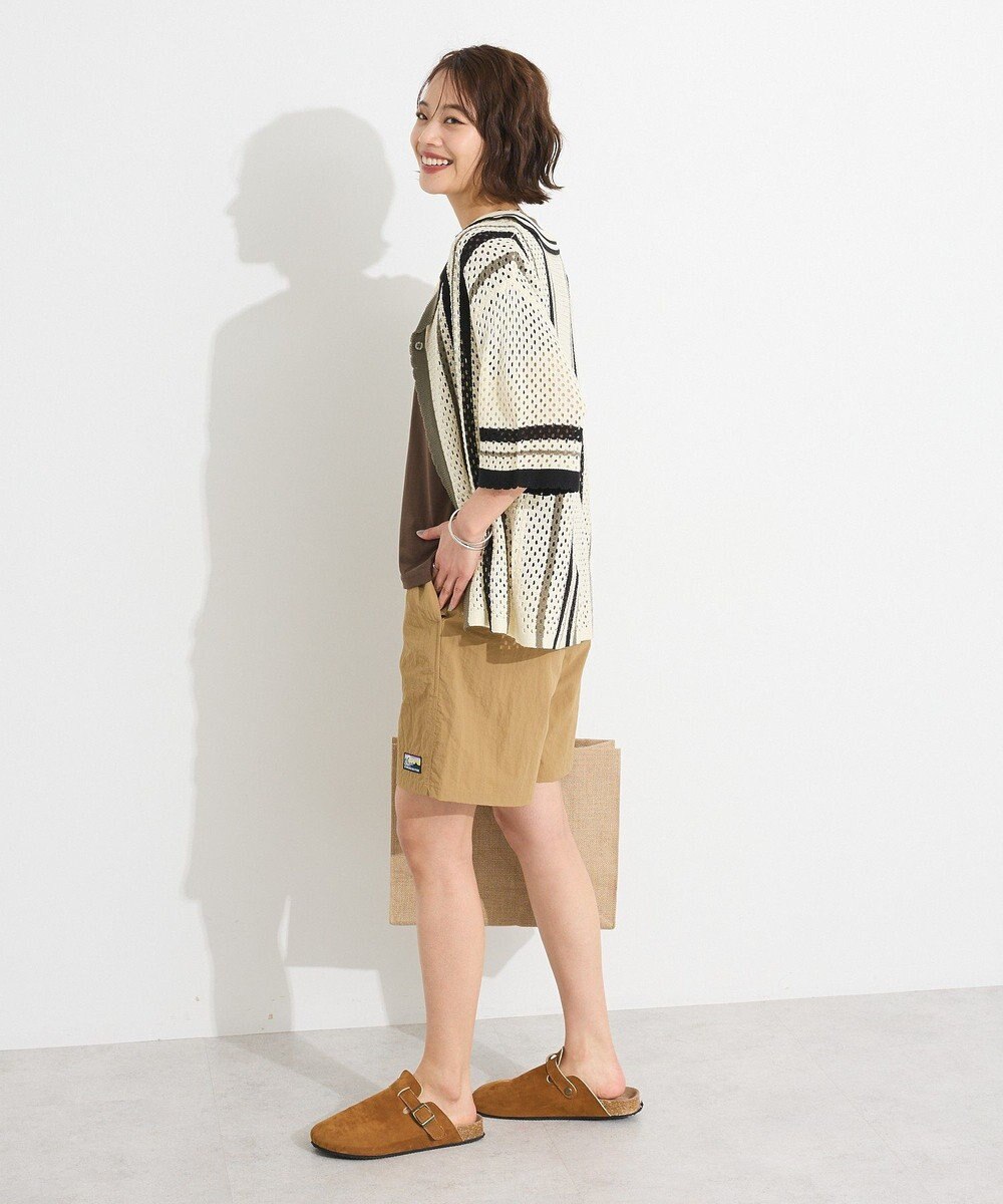 CRAFT STANDARD BOUTIQUE クロシェバイカラーニットプルオーバー 