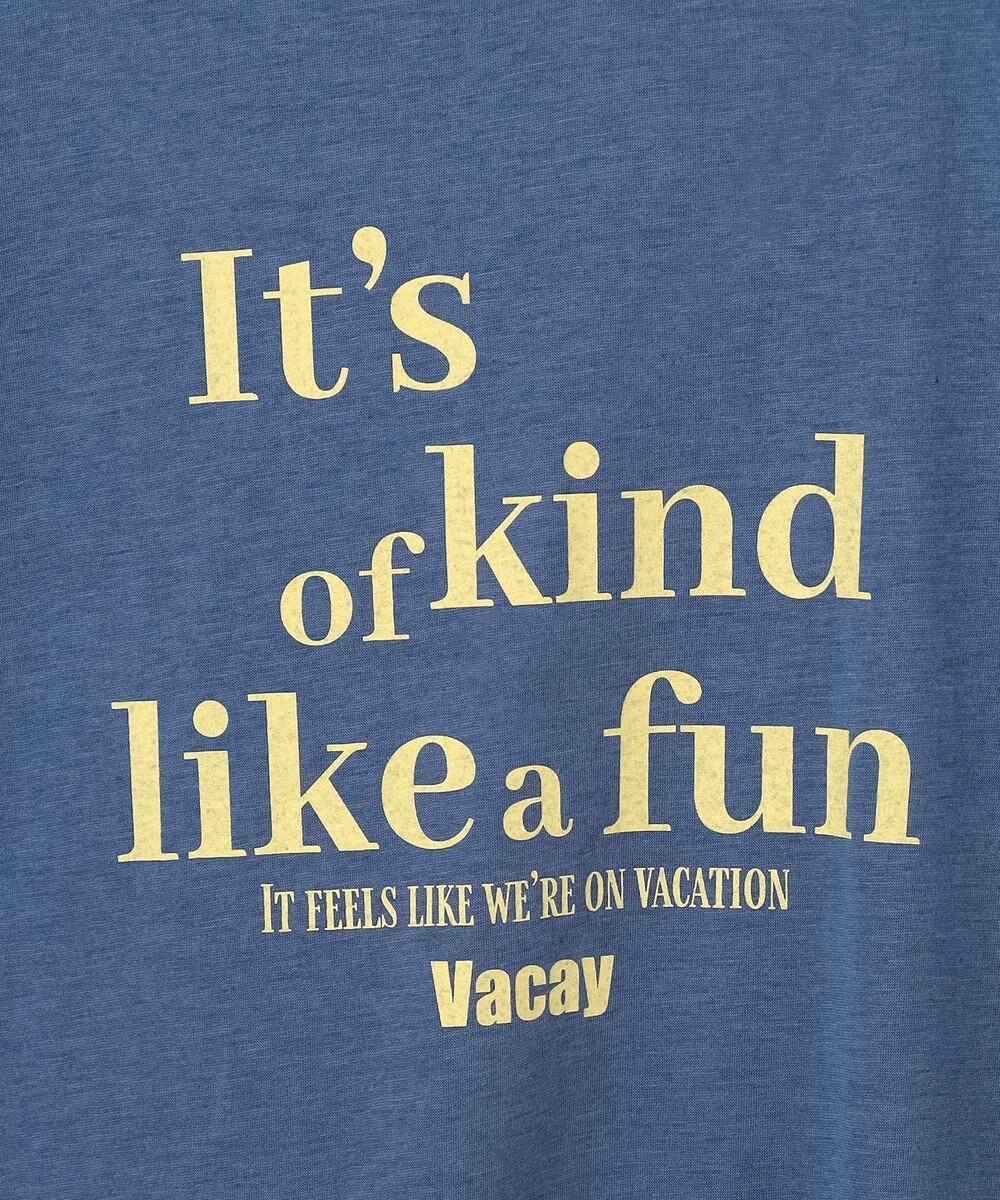 ANY シアーネップロゴＴシャツ 