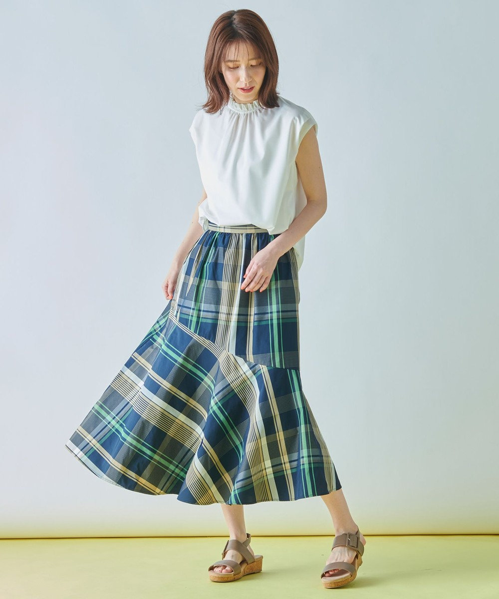 ANY 【UVカット/吸水速乾/抗菌防臭】エニィファンクション ノースリブラウス 