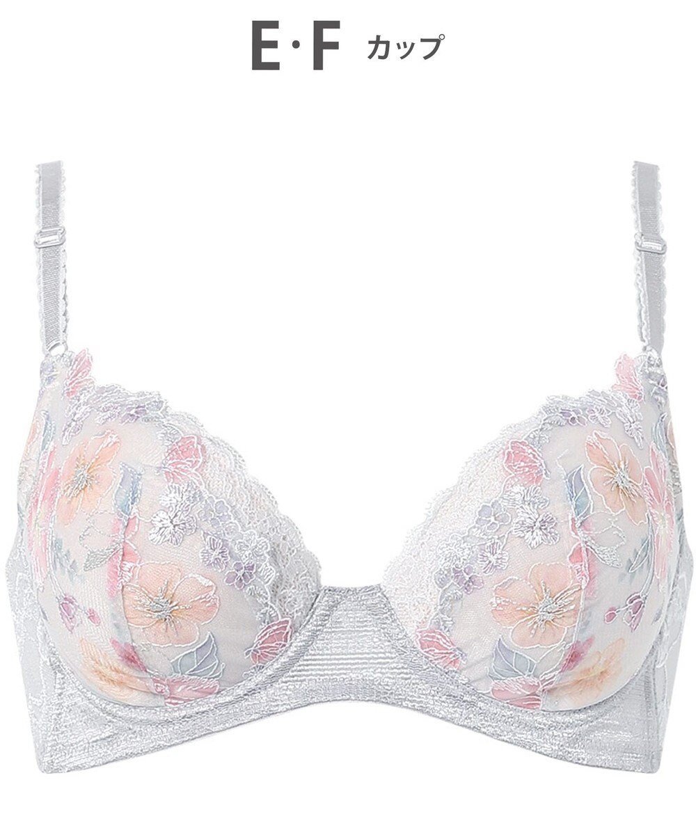 Wing ブラジャー 背中の段差をスムージング 脇高設計 バストの脇流れをブロック 【後ろ姿きれいブラ】 ブラ KB2722 ウイング／ワコール 