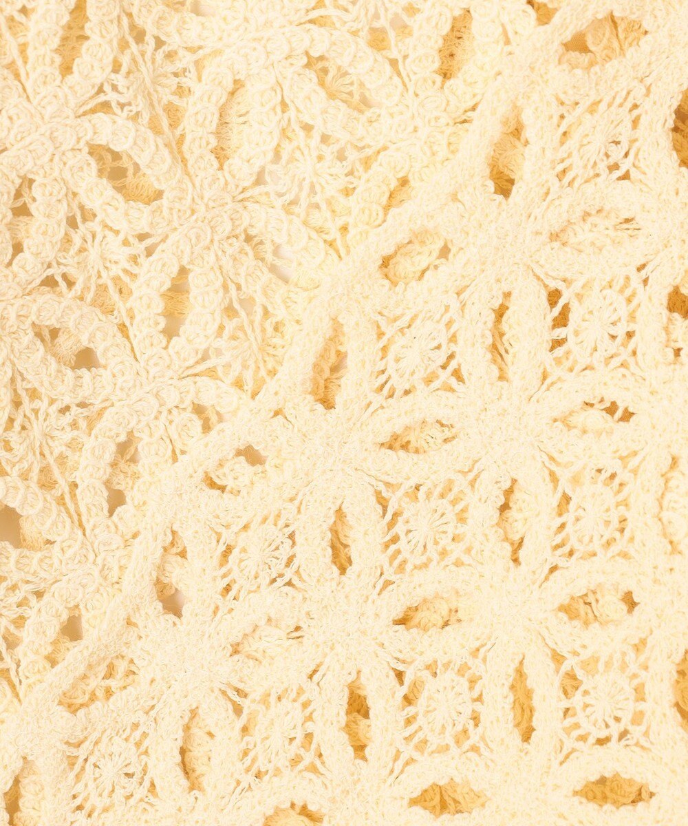 UNFILO L 【前後着用可能】ラッセルレース 2WAYプルオーバー 