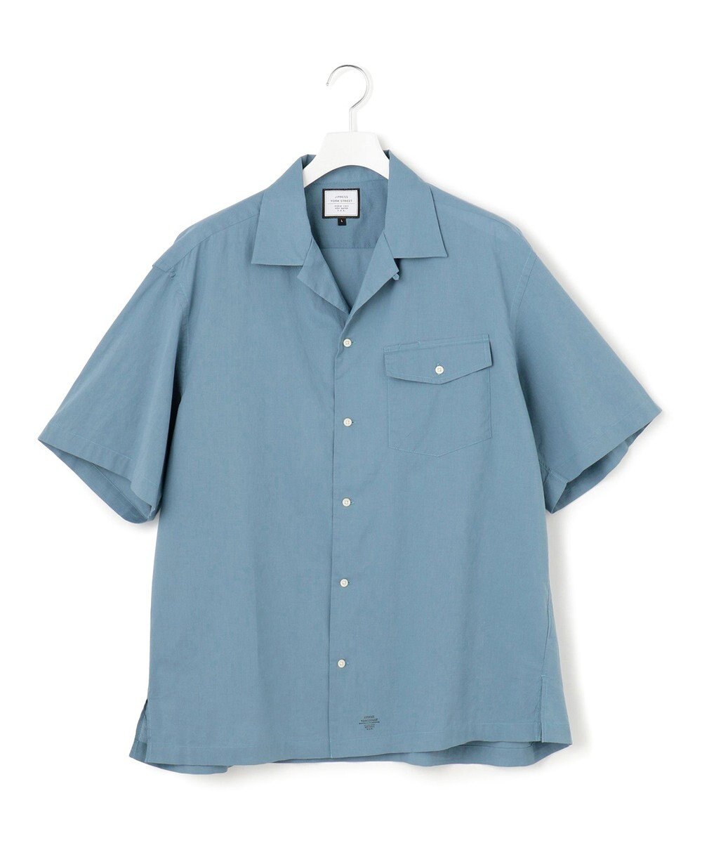 J.PRESS YORK STREET 【UNISEX】コットンボイル オープンカラーシャツ 