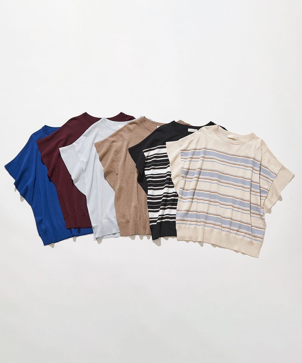 ANY SIS 【and GIRL掲載/アイスタッチ】フレンチスリーブ ニット 