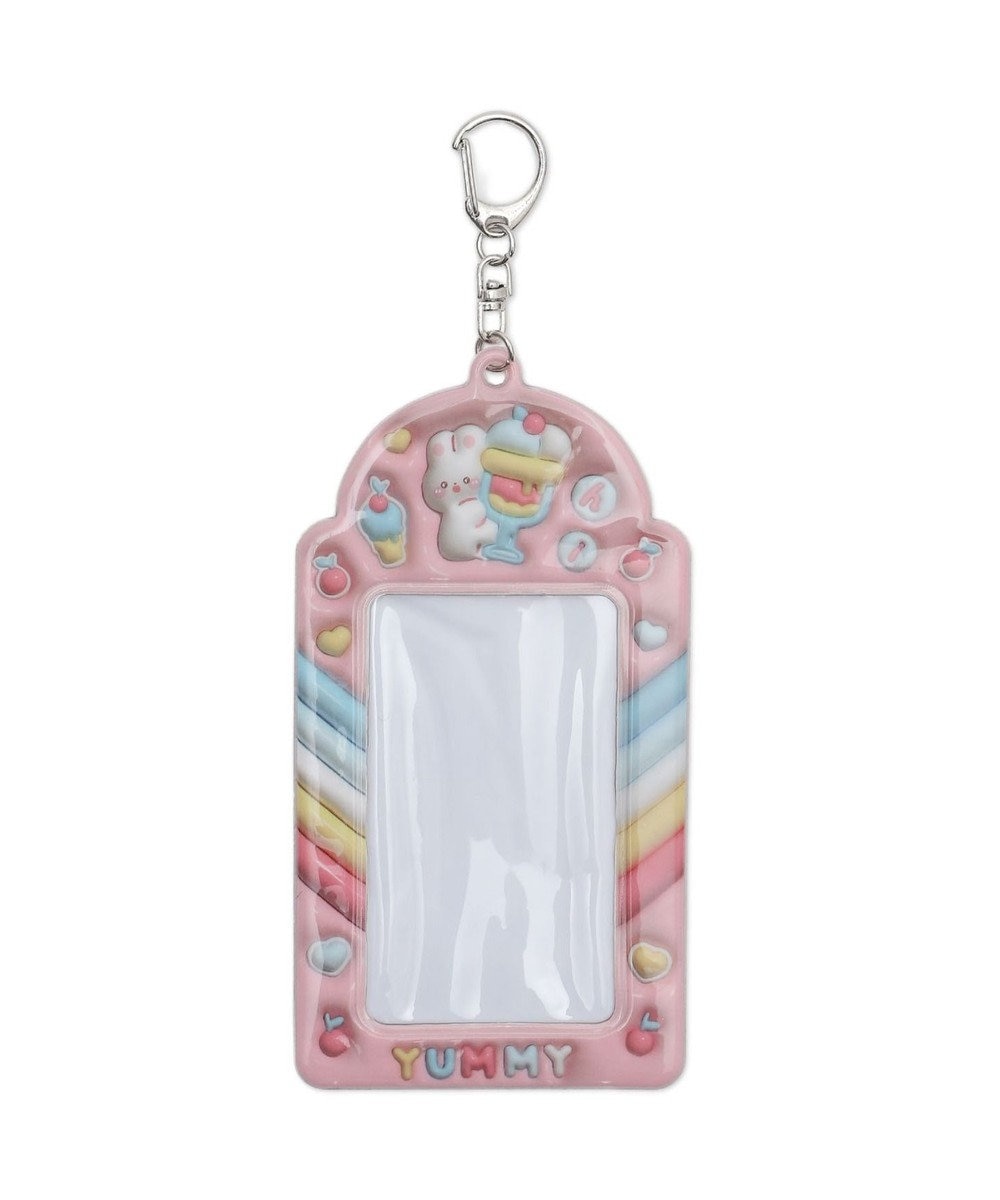 WEGO 【痛バ＆推し活グッズ】ぷっくりアニマルカードホルダーキーホルダー 