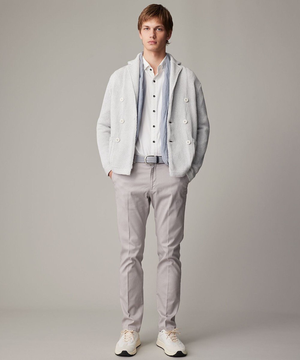 JOSEPH ABBOUD 【キングサイズ・オリジナルオーガニック使用】JOE COTTON ストレッチオックス シャツ 