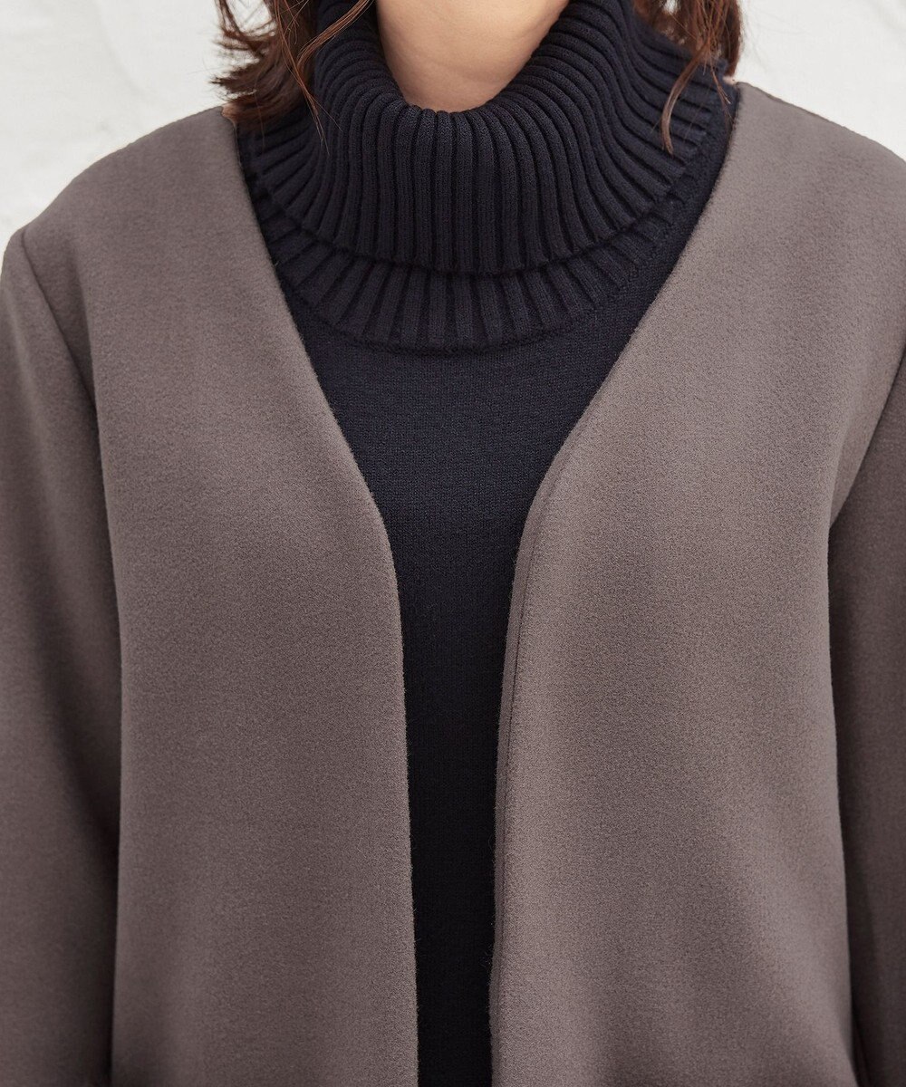 Tiaclasse 【2WAY】さらっと羽織れるFOXファーコート 