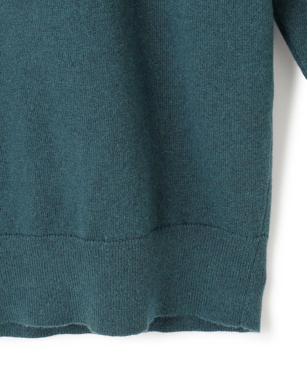 J.PRESS MEN 動きやすさにこだわった立体設計【洗える】コットンカシミヤモックネック ニット 