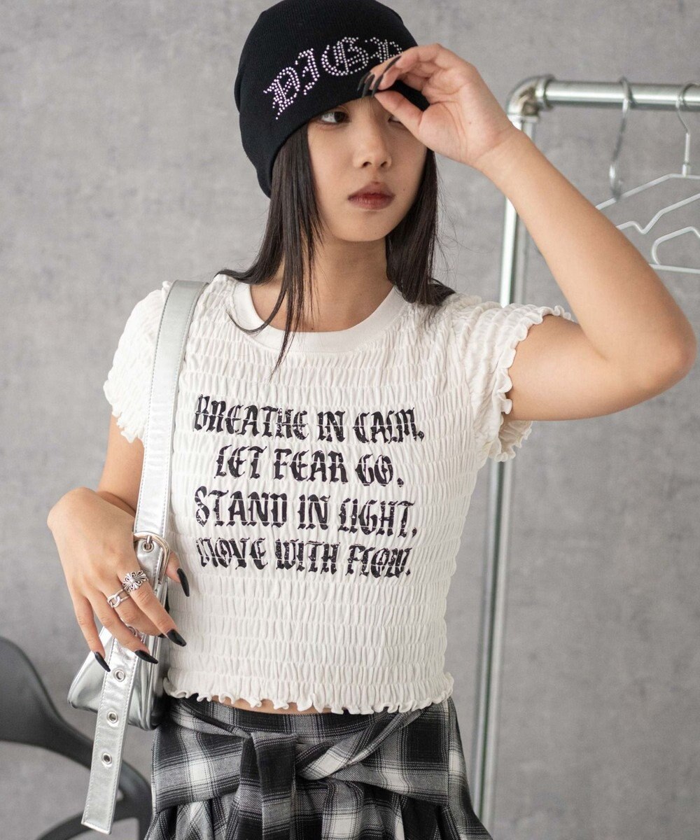 WEGO ロゴシャーリングちびT 