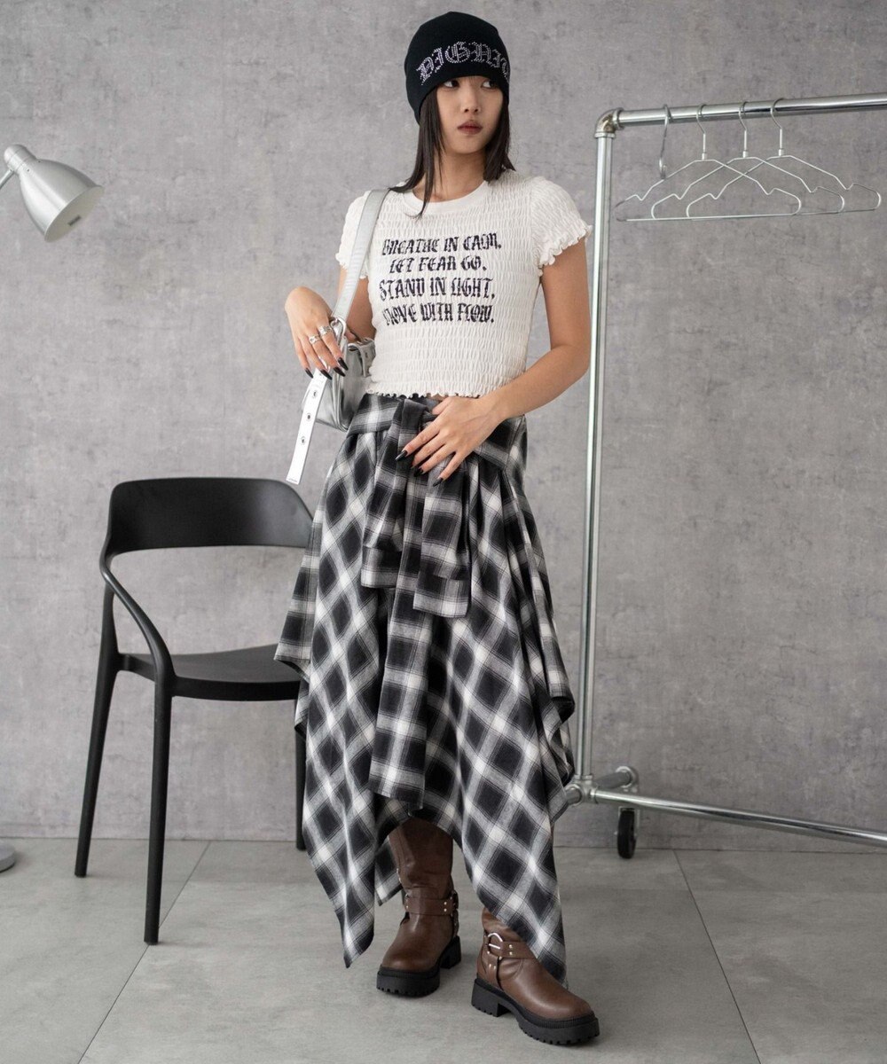 WEGO ロゴシャーリングちびT 