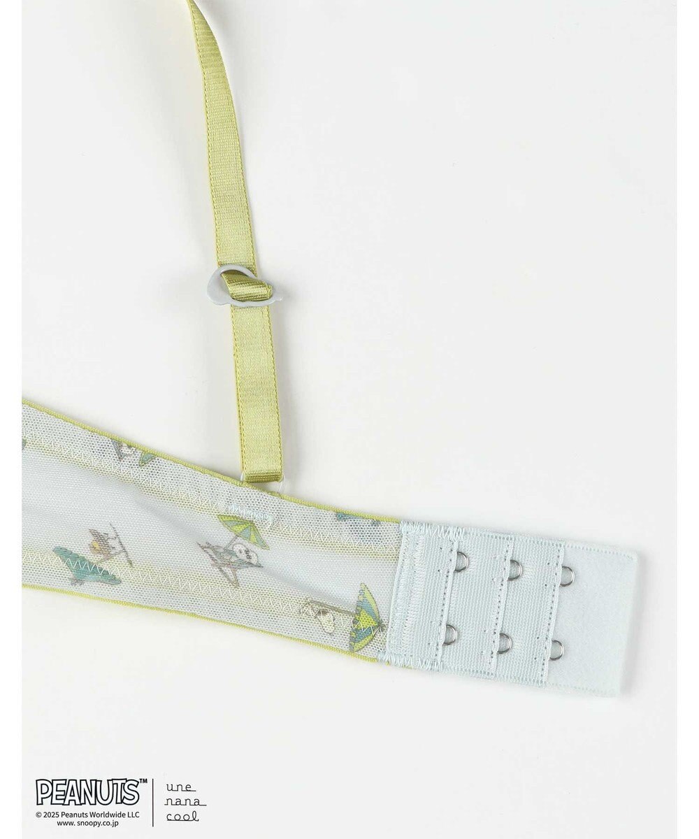 une nana cool 【ノンワイヤーブラ】リボンブラ　MADE WITH PEANUTS 