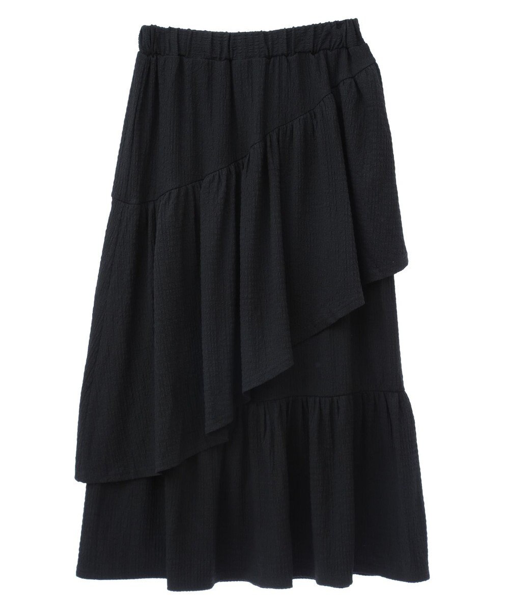 earth music&ecology カットティアードスカート 