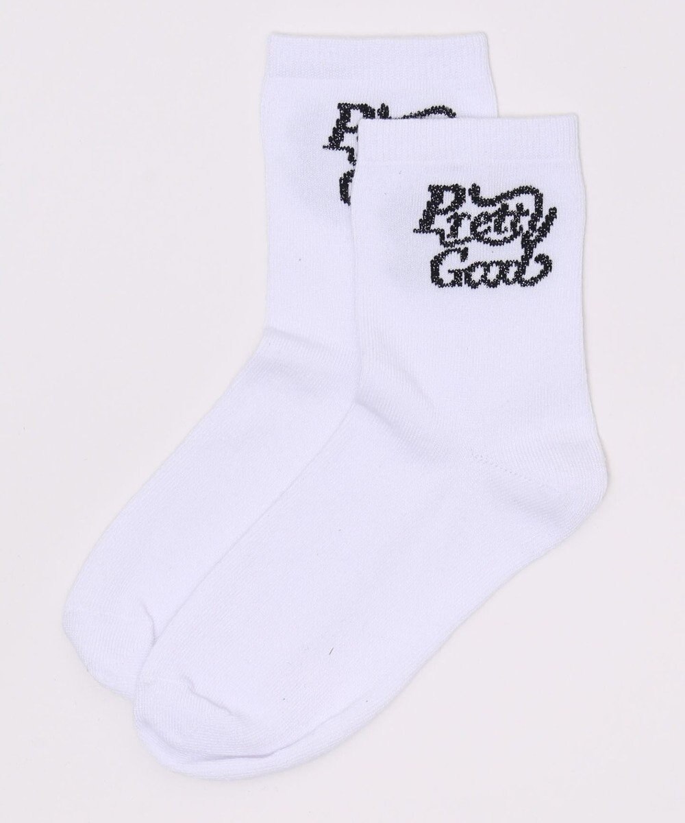 WEGO ラメロゴソックス 