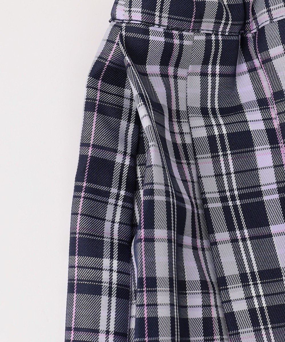 ANY KIDS チェックプリーツスカパン 