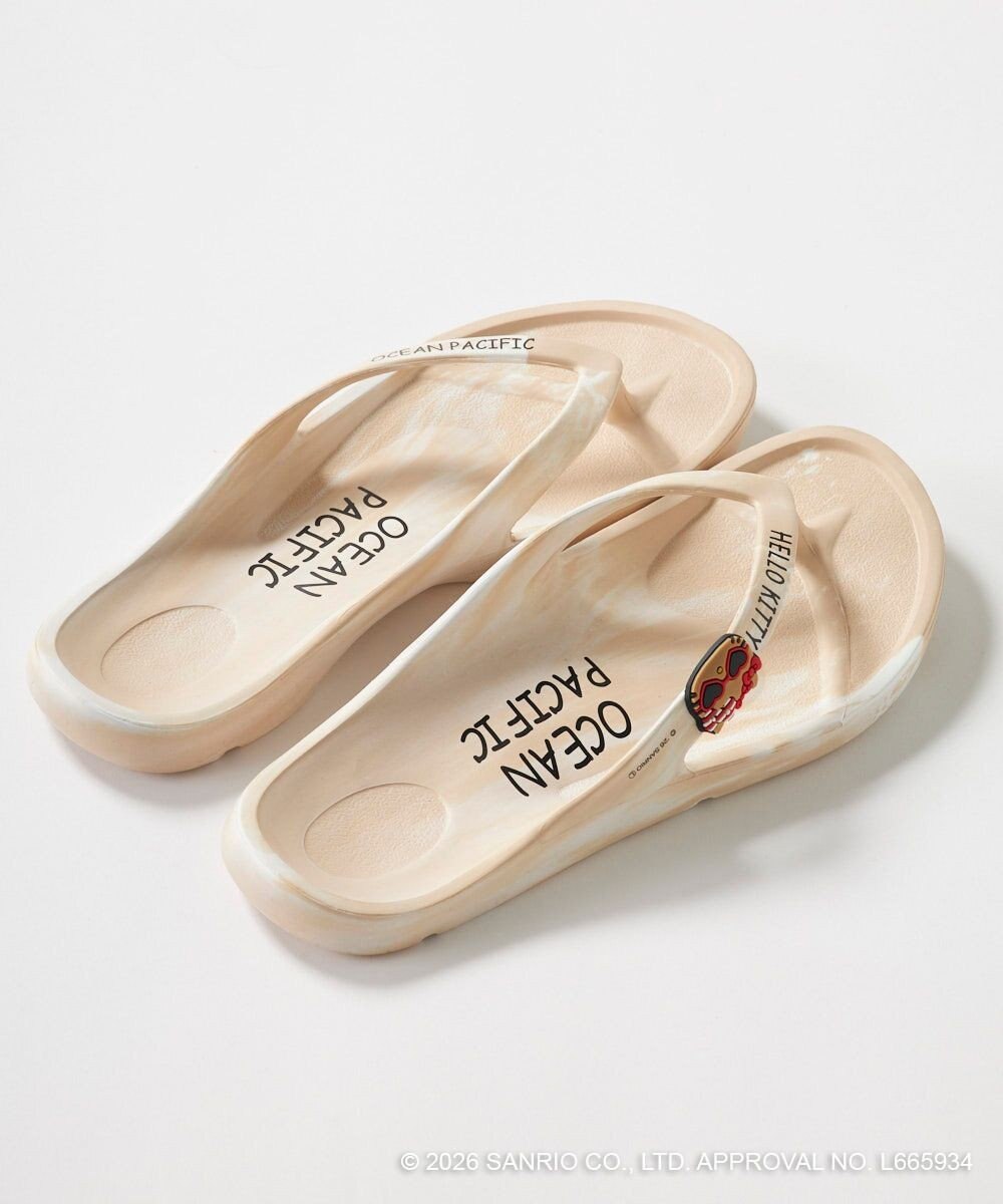 OP／FILA 【Ocean Pacific×ハローキティ】ビーチサンダル 